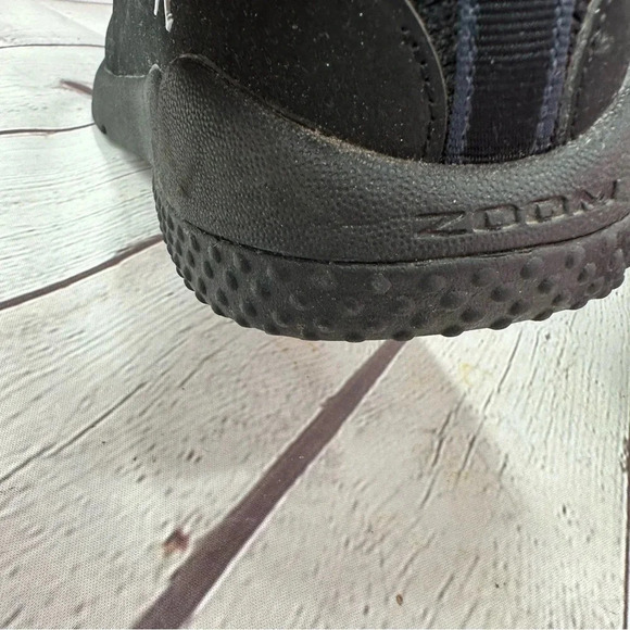 nike jordan trainer essentials black with silver logo and metallic fleck - Picture 6 of 8